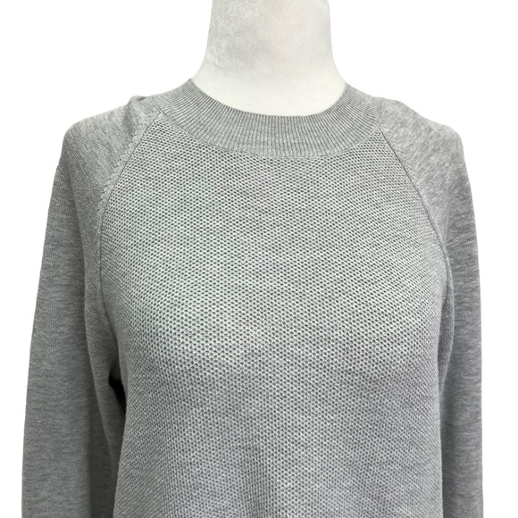 Lole Cozy Mock Neck Sweater Light Heather Grey Size S - Picture 3 of 11